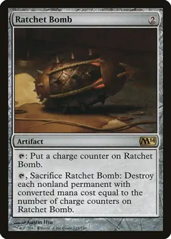 MTG Ratchet Bomb ** Magic 2014 ** English (NM) - Image 1