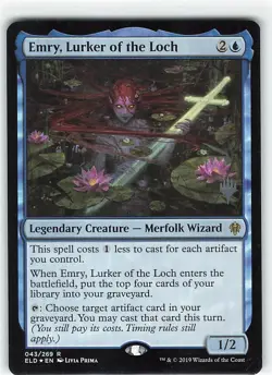 Emry, Lurker of the Loch - Promo Pack: Throne of Eldraine (PPELD) - Image 1
