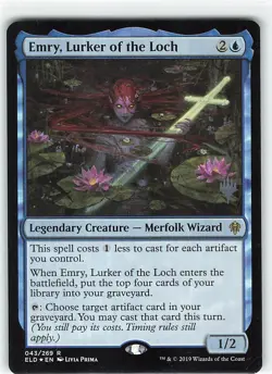 Emry, Lurker of the Loch - Promo Pack: Throne of Eldraine (PPELD) - Image 3