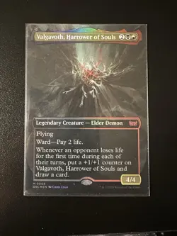 Valgavoth, Harrower of Souls Borderless FOIL MTG - Image 1