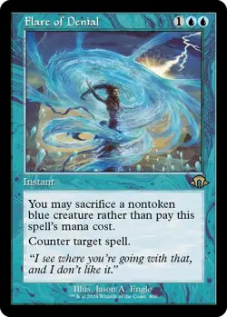 Flare of Denial (Retro Frame) Modern Horizons 3 Regular - Image 1