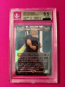 Cloud, Midgar Mercenary (Borderless) (Surge Foil) Final Fantasy Foil - Image 6