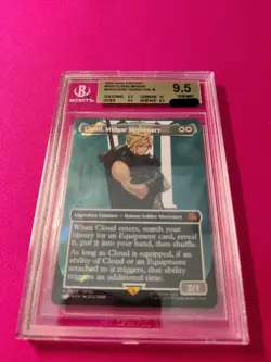 Cloud, Midgar Mercenary (Borderless) (Surge Foil) Final Fantasy Foil - Image 7
