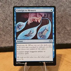 MTG Consign to Memory Modern Horizons 3 Set Uncommon #54 NM Fresh Pull No Play - Image 4