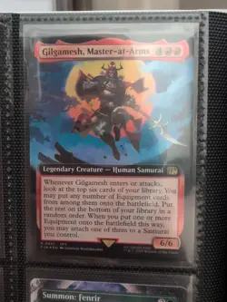 Gilgamesh, Master-at-Arms (Extended Art) Final Fantasy Foil - Image 2