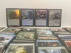 Huge 2lb Magic The Gathering TCG Base, Foil & Rare Cards Collection Lot - Image 2