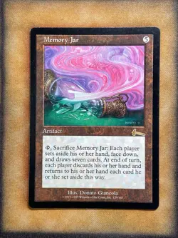 MTG Memory Jar 129/143 Rare Urza's Legacy NM - Image 1