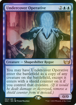 MTG Undercover Operative Promopack Stamped Foil ** SNC Promos ** English (NM) - Image 3