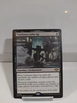 Magic The Gathering Tinybones Joins Up Outlaws of Thunder Junctions Rare - Image 1