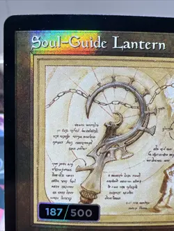 MTG SOUL-GUIDE LANTERN SERIALIZED FOIL #187/500 - Image 6