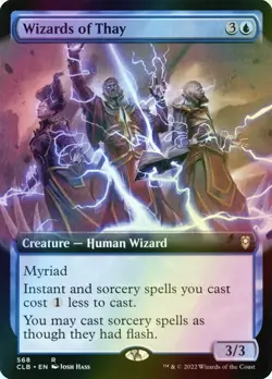 MTG Wizards of Thay Extended Art Foil ** Baldur's Gate ** English (NM) - Image 1