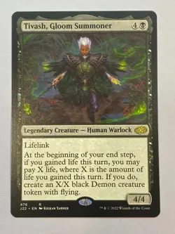 MTG - Tivash, Gloom Summoner - NM - Jumpstart 2022 - Image 1