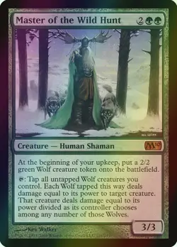 MTG Master of the Wild Hunt Foil ** Magic 2010 ** English (NM) - Image 1