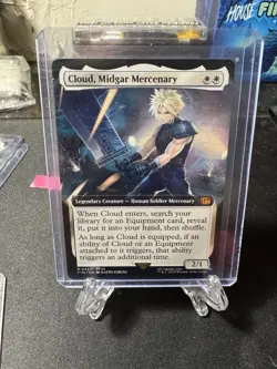 Cloud, Midgar Mercenary Final Fantasy Mint MTG Magic The Gathering TCG M0010 FF7 - Image 1