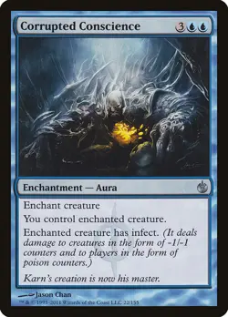MTG Corrupted Conscience ** Mirrodin Besieged ** English (NM) - Image 3