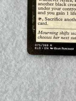 Ayara, First of Locthwain Throne of Eldraine 075/269 Rare MTG Magic NM (A) - Image 6