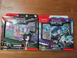 Pokémon Rival Battle Deck Set of 2 Steven and Marnie Brand New Sealed - Image 4