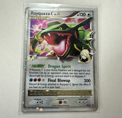 Pokemon card Rayquaza C LV.X DP47 Diamond and Pearl Holo - Image 4