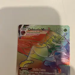 Pokémon TCG Orbeetle VMAX 186/185 Vivid Voltage Rainbow Secret Rare NM - Image 16