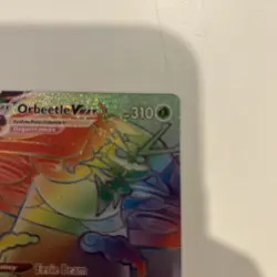 Pokémon TCG Orbeetle VMAX 186/185 Vivid Voltage Rainbow Secret Rare NM - Image 17
