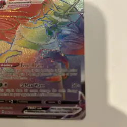 Pokémon TCG Orbeetle VMAX 186/185 Vivid Voltage Rainbow Secret Rare NM - Image 6