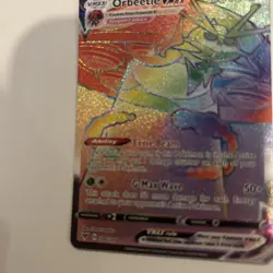 Pokémon TCG Orbeetle VMAX 186/185 Vivid Voltage Rainbow Secret Rare NM - Image 7