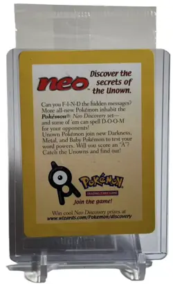 Entei Pokemon Basic 80 HP Promo Holofoil Card W/Top Loader NM-MT Condition 🔥 - Image 3