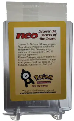 Entei Pokemon Basic 80 HP Promo Holofoil Card W/Top Loader NM-MT Condition 🔥 - Image 8