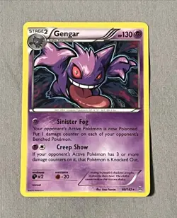 Gengar 60/162 Pokémon Breakthrough - Rare - Non Holo - Image 2