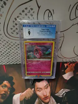 CGC 9 - Tapu Lele - SM152 - (Staff) Pre-Release Promo NM Promo Pokemon - Image 3