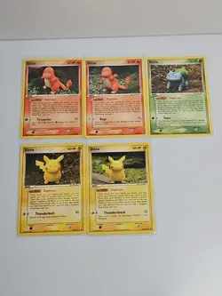 2005 Pokémon TCG Ditto Pikachu Charmander Bulbasaur - Image 1