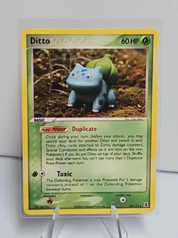 2005 Pokémon TCG Ditto Pikachu Charmander Bulbasaur - Image 11