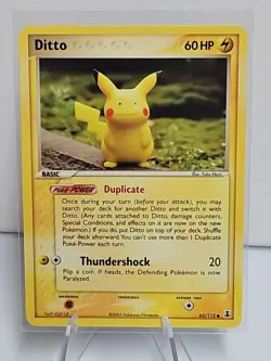 2005 Pokémon TCG Ditto Pikachu Charmander Bulbasaur - Image 7