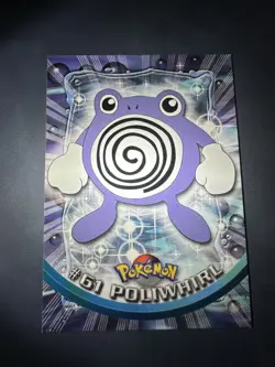 Poliwhirl #61 1999 Topps Pokemon TV Animation Edition Series 1 Blue Logo - Image 1