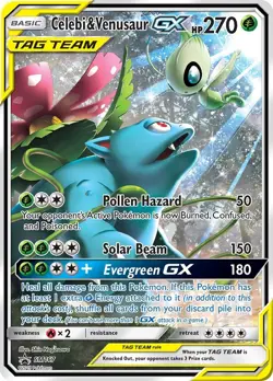 Celebi & Venusaur GX SM167 Sm Holo - Image 1