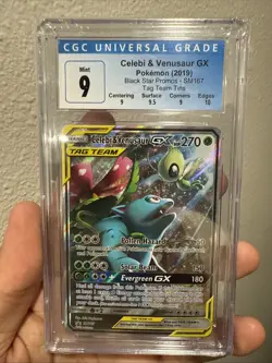 Celebi & Venusaur GX SM167 Sm Holo - Image 4