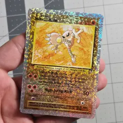 Hitmonlee Legendary Collection Reverse Holo 13/110 Pokemon Card LP - Image 1