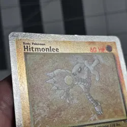 Hitmonlee Legendary Collection Reverse Holo 13/110 Pokemon Card LP - Image 3