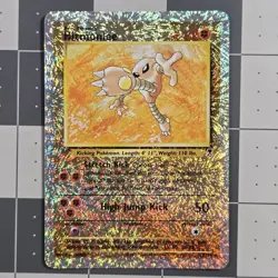 Hitmonlee Legendary Collection Reverse Holo 13/110 Pokemon Card LP - Image 7