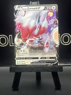 Hisuian Zoroark V 146/196 Lost Origin Rare Holo Full Art Pokemon TCG 2022 NM - Image 2
