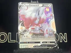 Hisuian Zoroark V 146/196 Lost Origin Rare Holo Full Art Pokemon TCG 2022 NM - Image 4