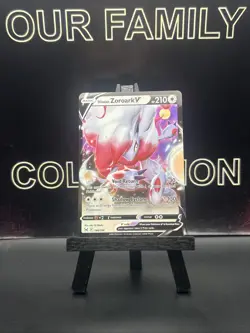 Hisuian Zoroark V 146/196 Lost Origin Rare Holo Full Art Pokemon TCG 2022 NM - Image 8