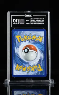 Team Rocket's Tyranitar (Prerelease Staff) 096/182 Sv10: Destined Rivals Holo - Image 3