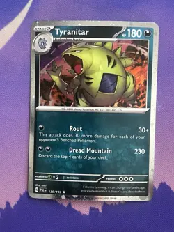 Tyranitar 135/193 Paldea Evolved Cosmos Holo Exclusive Pokemon TCG Card NM - Image 1