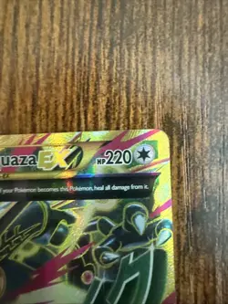 M Rayquaza EX Shiny Full Art Holo Card 98/98 XY-Ancient Origins LP-MP Condition - Image 8