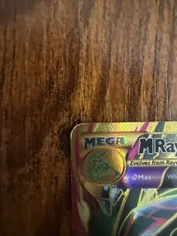 M Rayquaza EX Shiny Full Art Holo Card 98/98 XY-Ancient Origins LP-MP Condition - Image 9