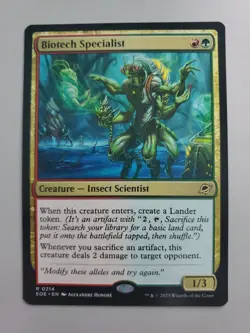 MTG Biotech Specialist Edge of Eternities Regular Rare - Image 1