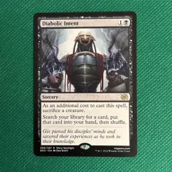 MTG [Diabolic Intent] The Brothers' War #089 Reg Rare NM/Unplayed **Ship Free** - Image 1