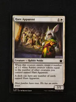 MTG: Foundations - Hare Apparent - NM - Image 1