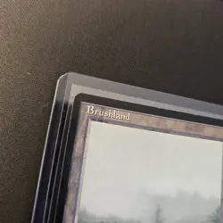 MTG Brushland 327 Regular Rare Ice Age ICE - Image 3